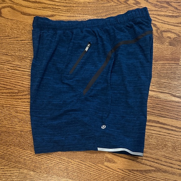 Lululemon Athletica Dark Blue Athletic Shorts - Picture 4 of 6